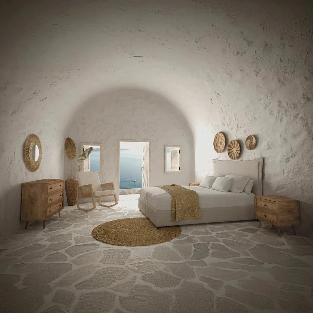 Degë artificiale dekorative, bambu, natyrale e zezë, 60x25x140 cm - 1