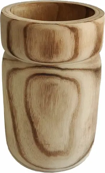Vazo druri Kengo, natyrale, 23x23x38cm