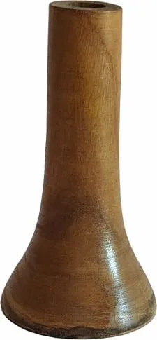 Vazo druri Cedar, ngjyrë kafe, 11x11x21 cm - 1