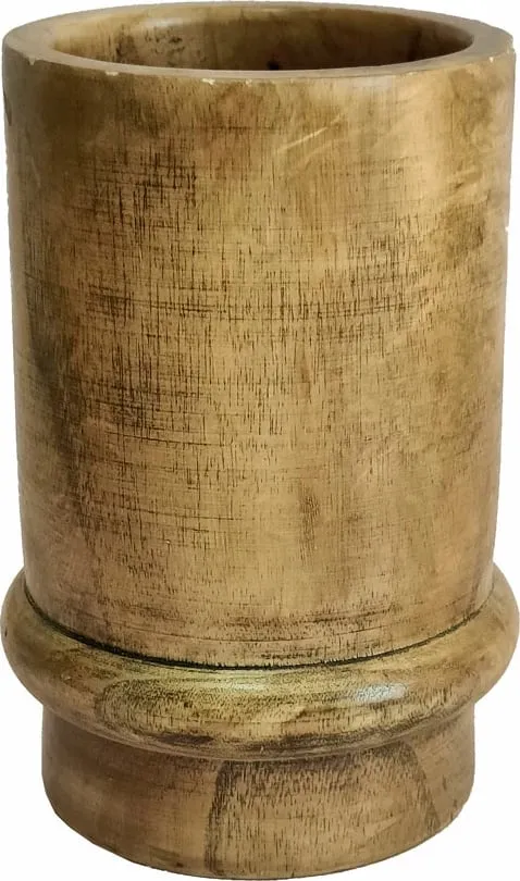 Vazo druri Cedar, ngjyrë kafe, 21x21x29cm - 1