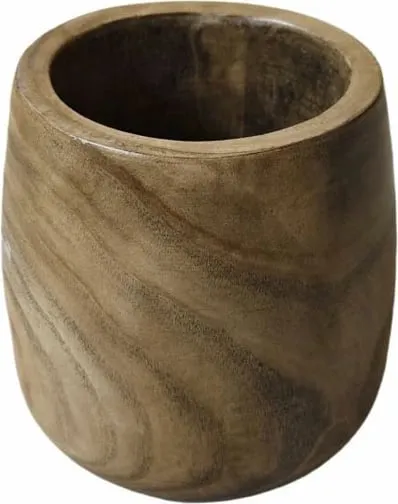 Vazo druri Cedar, kafe, 24x24x24 cm - 1