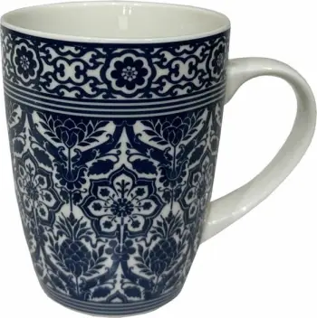 Filxhan Felicia, porcelan Bone China, bardhë-blu, 8x8x11cm