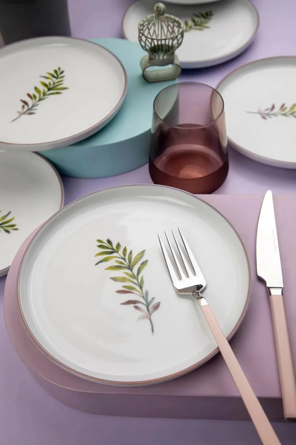 Set për shërbim torte (6 copë), Hermia, NNMOD19DUS880710 - 2
