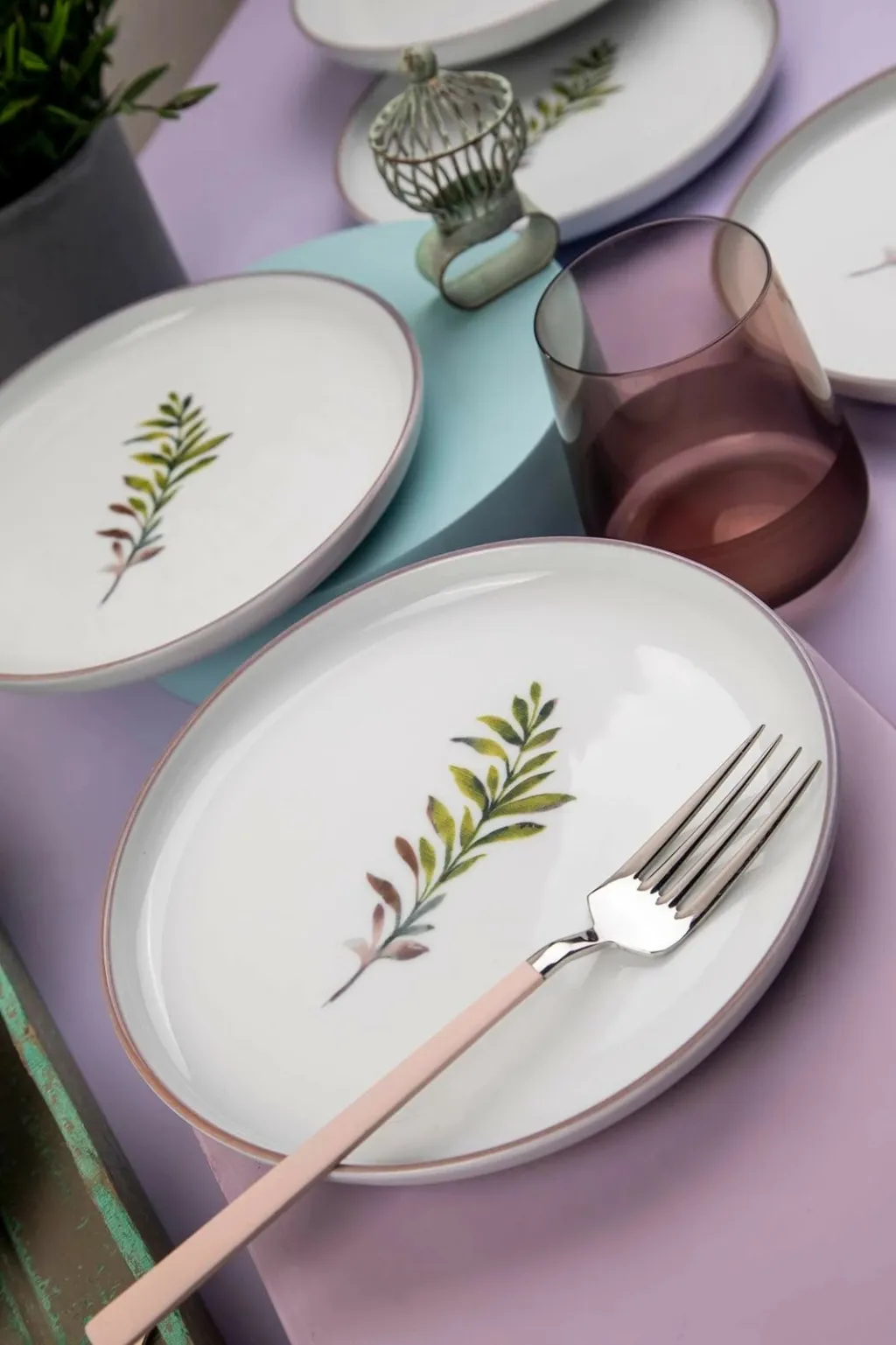 Set për shërbim torte (6 copë), Hermia, NNMOD19DUS880710 - 4