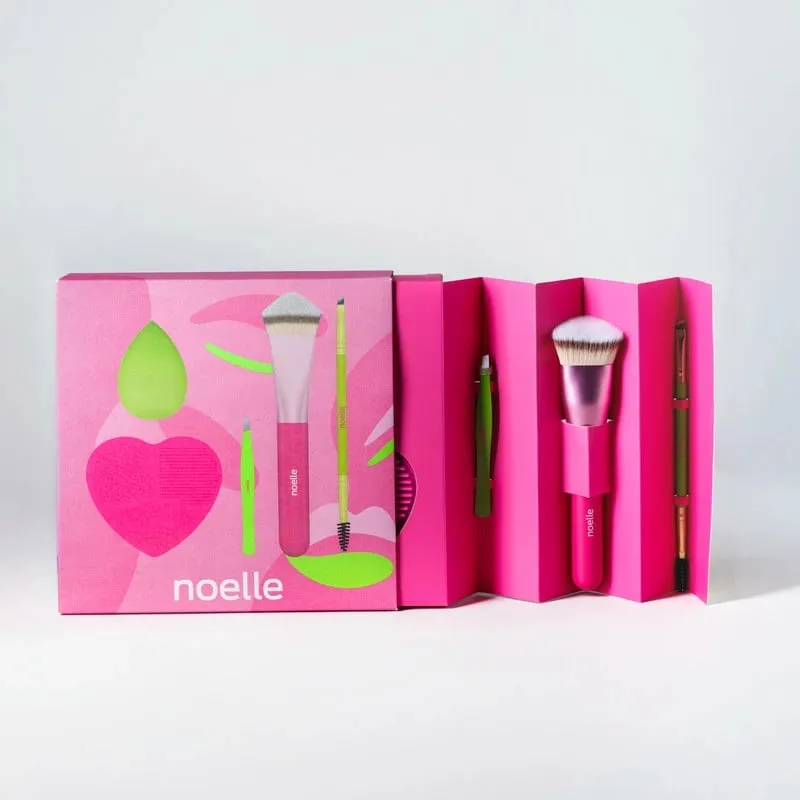 Noelle LIMITED EDITION Makeup brush set Mingle Crew - 1