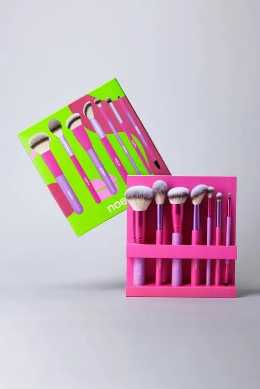 Noelle Makeup brush set 7/1 CANDY - 1