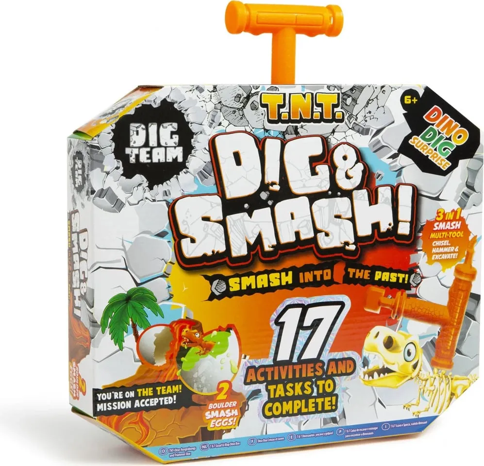 Set lojërash surprizë Dino Dig - 1