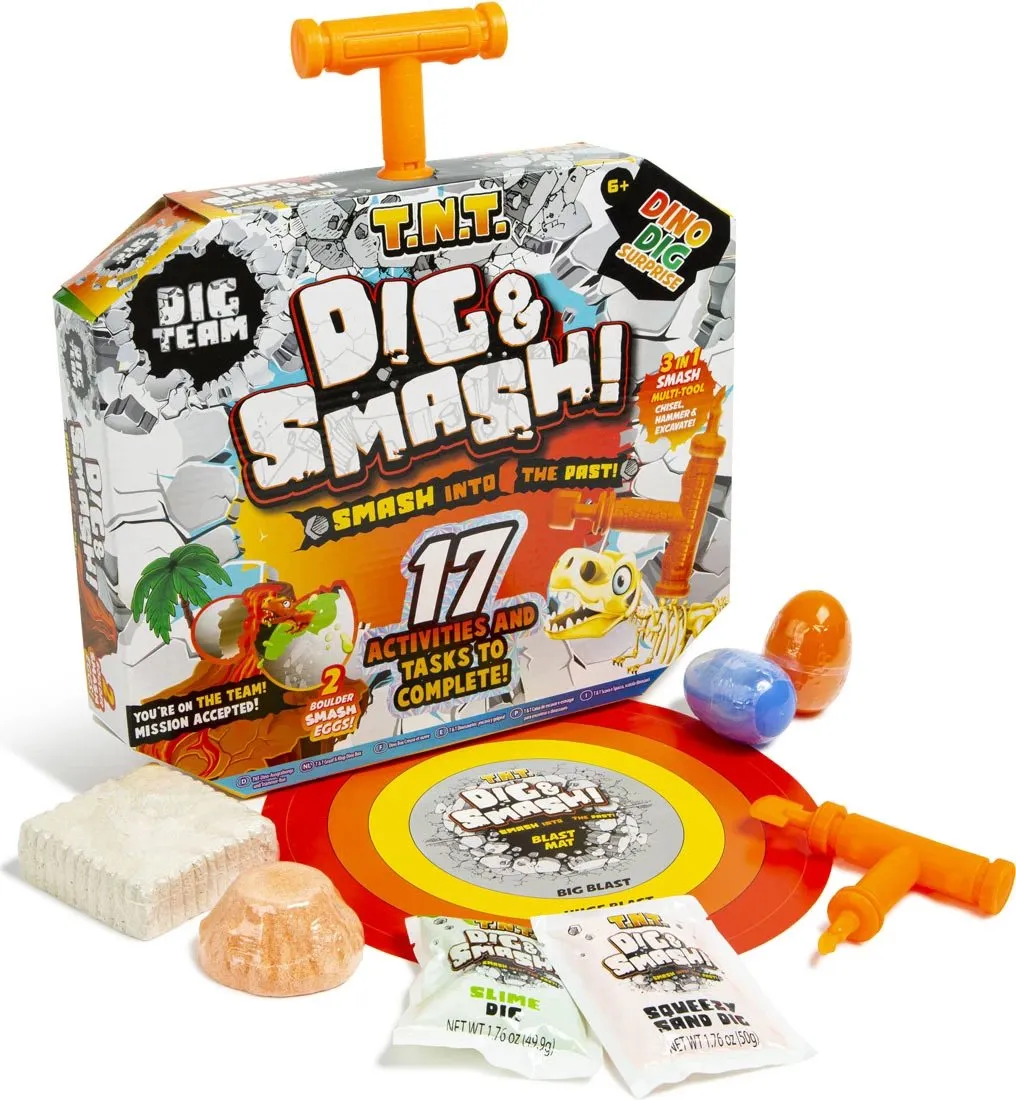 Set lojërash surprizë Dino Dig - 2
