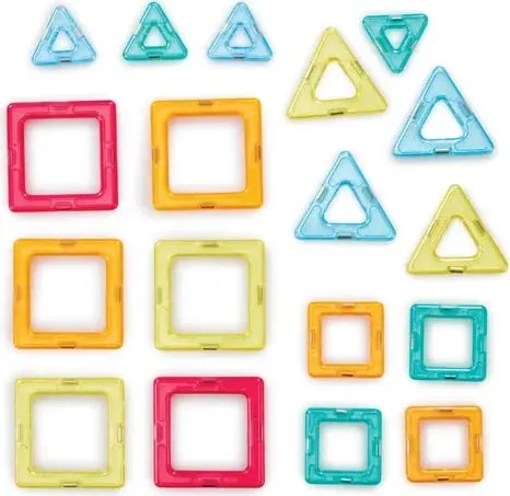 Set lodër për fëmijë Magnimake Bright Starter, 18 pjesë - 4