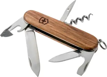 Thikë xhepi Victorinox Spartan Wood, 91mm, dru arre