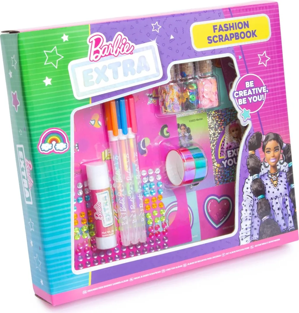 Barbie Extra Fashion Scrapbook Craft Kit - 1
