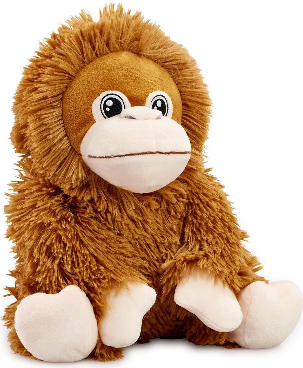 Snuggle Buddies 30cm Endangered Animals Plush Toy - Orangutan - 1