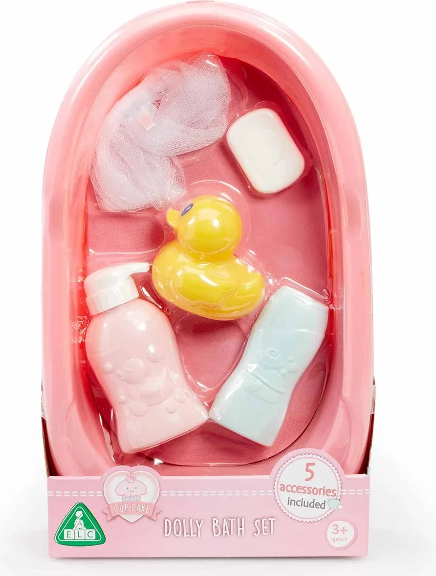 Cupcake Dolly Bath Set - 2