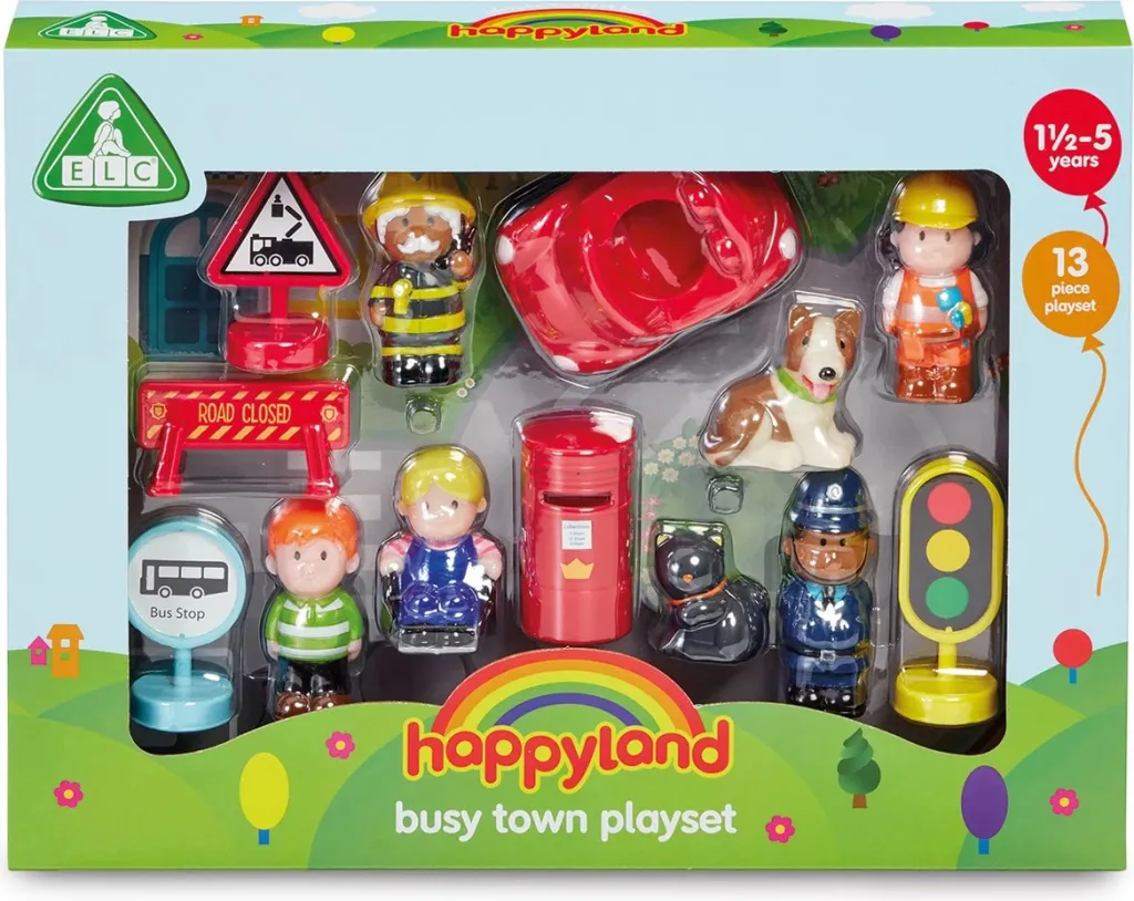 Happyland Busy Town Playset - 2