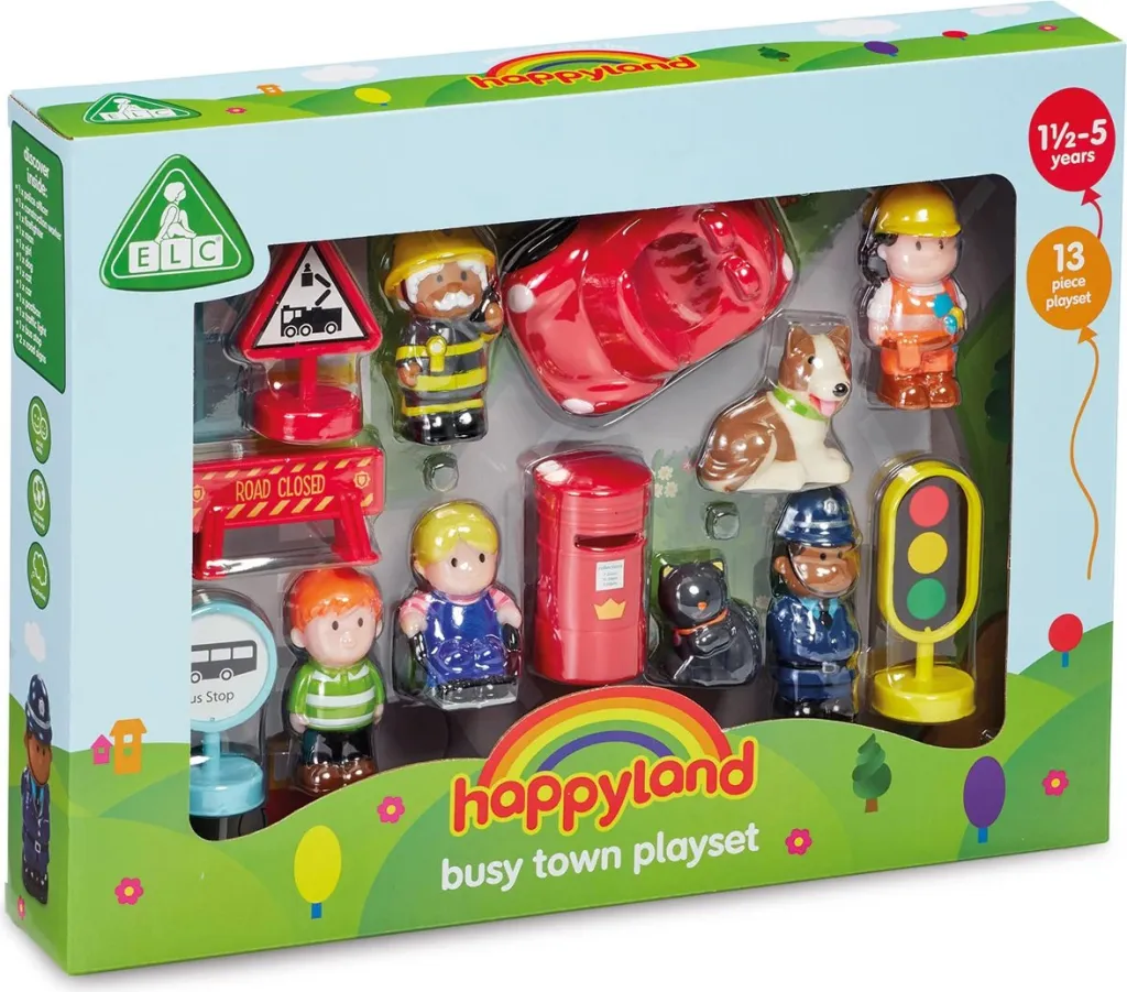 Happyland Busy Town Playset - 3