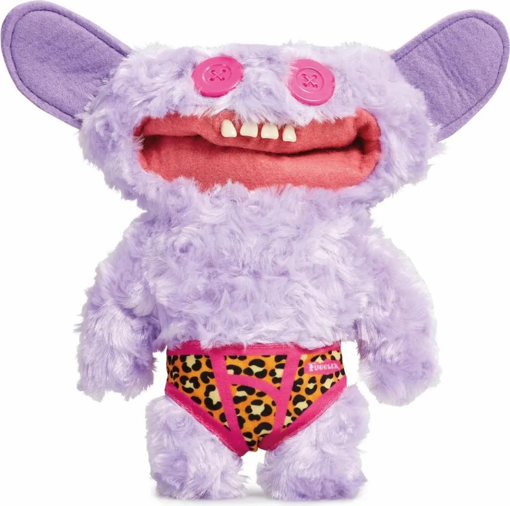 Lodër Fuggler - Budgie Fuggler Grin Grin (Purple) Soft Toy - 1