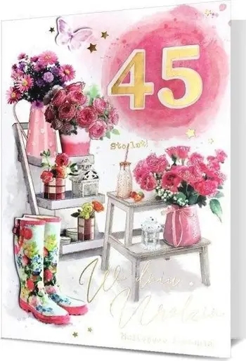 Kartolinë urimi Pan Dragon B6 Birthday, me numra të ndërrueshëm, me zarf