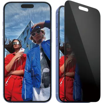 Aksesorë për telefon PanzerGlass / Privacy Screen Protector / iPhone 16 Plus – 15 Plus / UWF