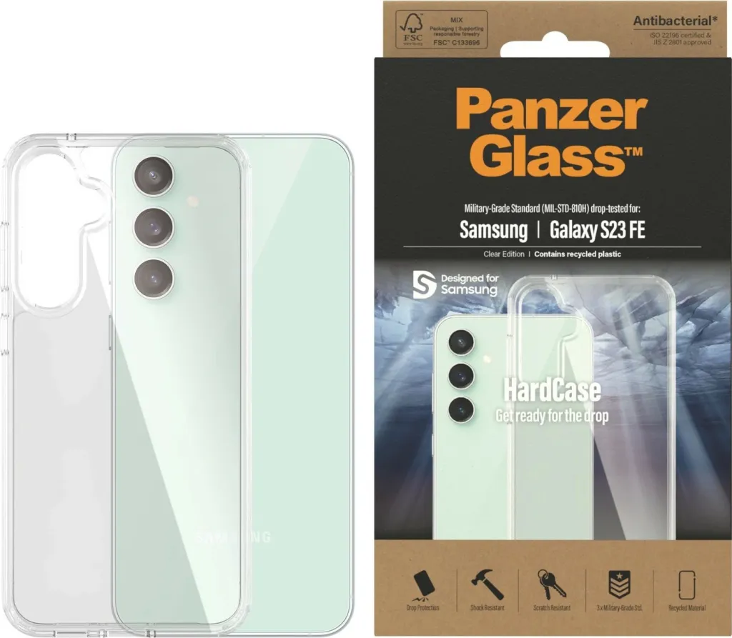 Mbështjellës PanzerGlass për Samsung Galaxy S23 FE, transparent - 2