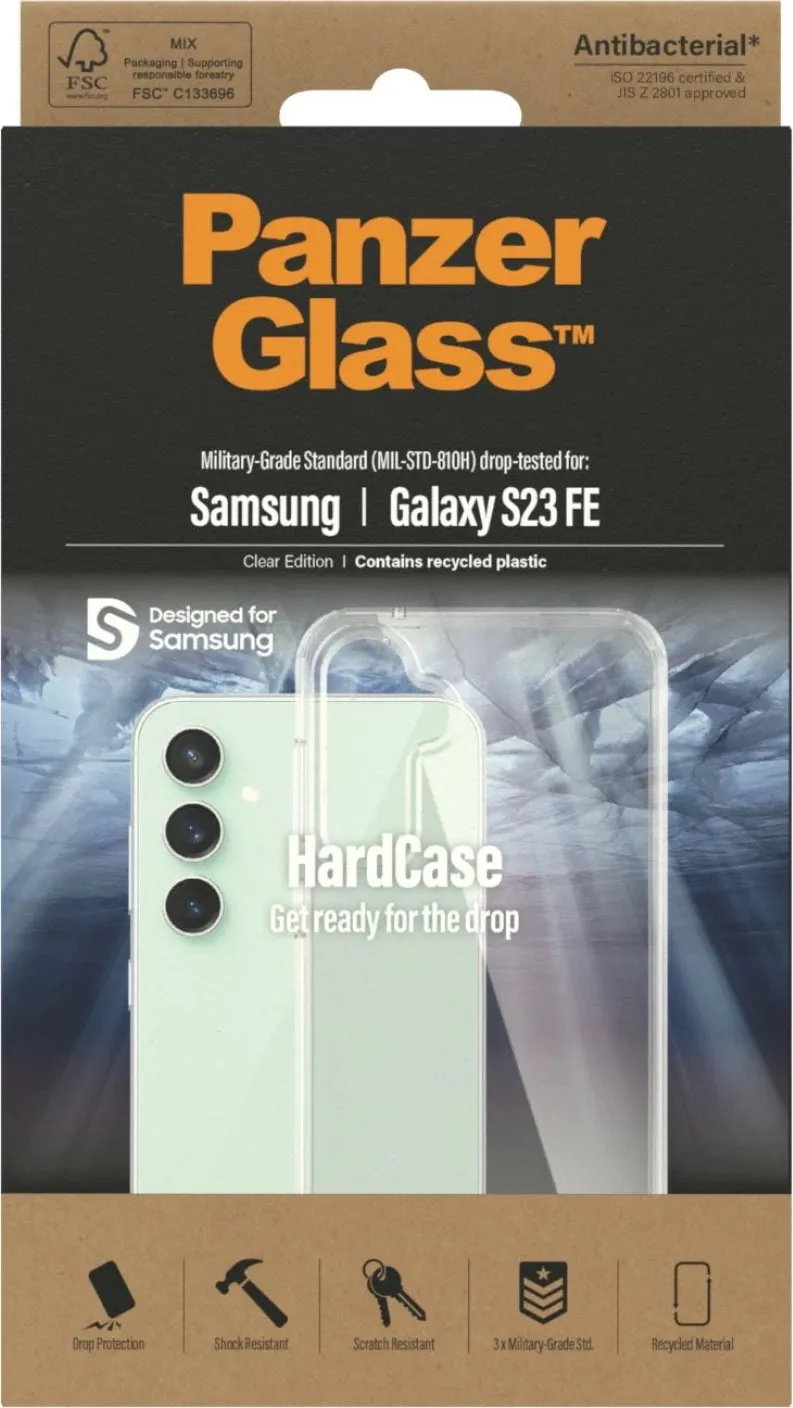 Mbështjellës PanzerGlass për Samsung Galaxy S23 FE, transparent - 3