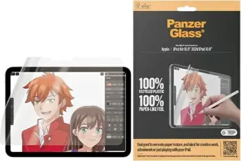 Mbrojtës ekrani PanzerGlass për iPad Air 11, iPad 10.9, paper-like, transparent