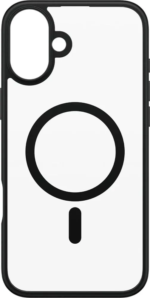 Mbështjellës PanzerGlass HardCase MagSAFE për iPhone 16 Plus, transparent/zi - 4