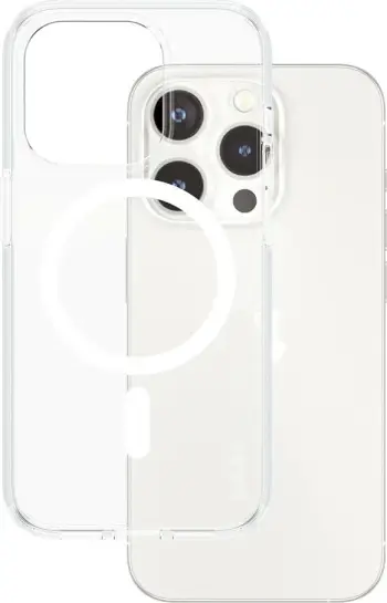 Mbështjellës PanzerGlass CARE Case Flagship MagSafe për iPhone 15 Pro, transparent