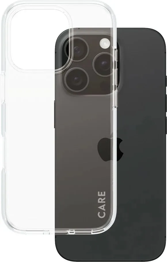 Mbështjellës PanzerGlass CARE Case Flagship Clear për iPhone 16 Pro transparent - 1