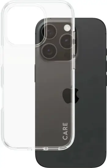 Mbështjellës PanzerGlass CARE Case Flagship Clear për iPhone 16 Pro transparent