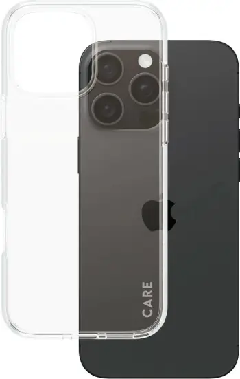 Mbështjellës PanzerGlass CARE Case Flagship Clear për iPhone 16 Pro Max transparent