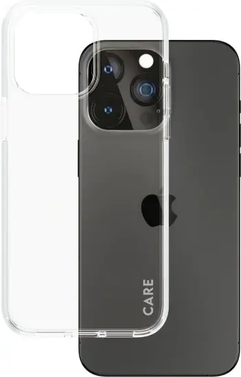 Mbështjellës PanzerGlass CARE Case Flagship Clear për iPhone 15 Pro Max, transparent