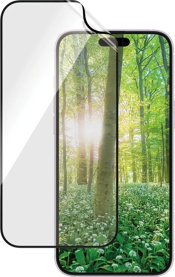 Mbrojtës ekrani PanzerGlass MATRIX për iPhone 16/15 Plus, transparent - 1