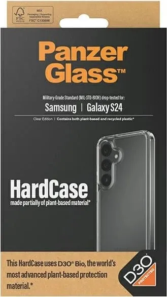 Mbështjellës PanzerGlass HardCase për Samsung Galaxy S24, transparent - 2