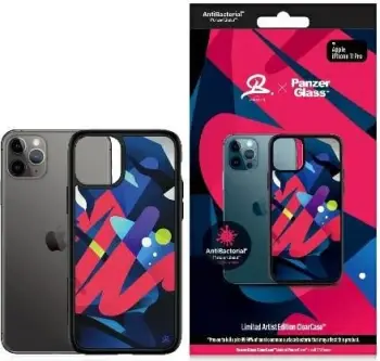 Mbështjellës PanzerGlass ClearCase Mikael B Limited Artist Edition për iPhone 11 Pro, shumëngjyrësh