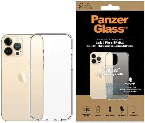 Mbështjellës PanzerGlass ClearCase për iPhone 13 Pro Max, transparent - 1