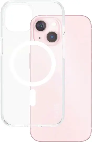 Mbështjellës PanzerGlass CARE Case Flagship MagSafe për iPhone 15, transparent