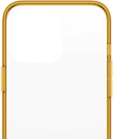 Mbështjellës PanzerGlass ClearCase, për iPhone 13 Pro, Transparent/Verdhë - 3