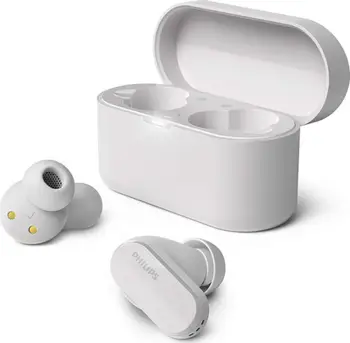 Kufje True Wireless Philips TAT3508, Bluetooth, i bardhë