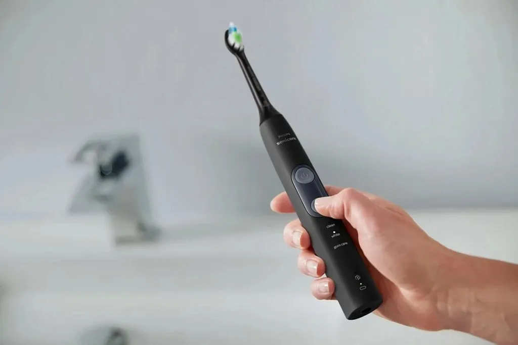 Furçë dhëmbësh sonike Philips Sonicare 5100, e zezë - 2