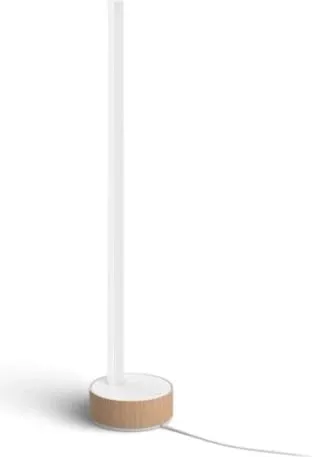 Llambë tavoline Philips Hue Signe Oak Gradient, RGBW, smart LED, e bardhë - 2