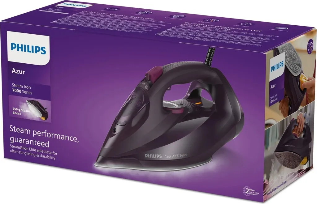 Hekur Philips Azur DST7061/30, 3000W, fioletowy - 2