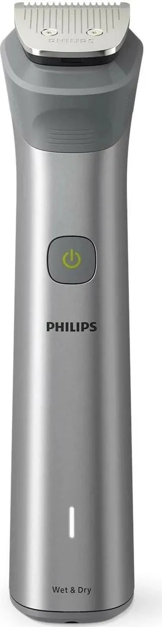 Trimer Philips Multigroom 5000 MG5930/15, argjendtë - 2