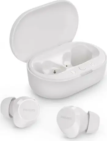 Kufje Philips TAT1209, True Wireless, Bluetooth 5.3, të bardha