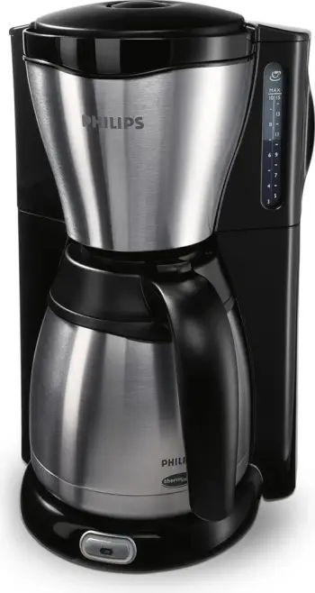 Aparat kafeje Philips Café Gaia HD7546/20, 15 filxhanë, i zi