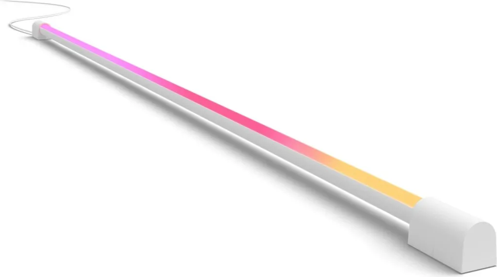 Llambë tavoline Philips Hue Play gradient light tube, LED, Bluetooth, e bardhë - 1