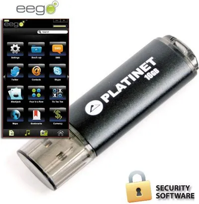 USB flash drive Pendrive Platinet X-Depo 16 GB (40944) - 1