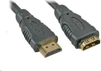 Kabllo PremiumCord HDMI-HDMI KPHDMF2, 2m, e zezë