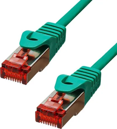 Kabllo rrjeti ProXtend F UTP CAT6, 10m, LSZH, jeshile - 1