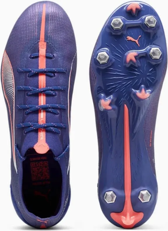 Atlete futbolli Puma për meshkuj, vjollcë dhe blu - 4