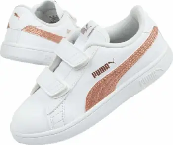 Atlete për vajza Puma Smash Jr, të bardha